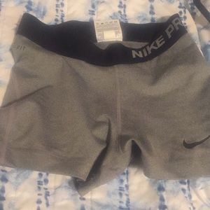 Xs small Nike pro spandex shorts